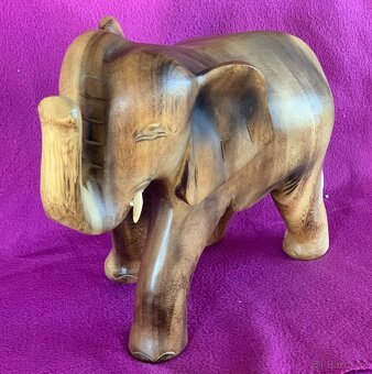 Slon z exotického dreva - 4