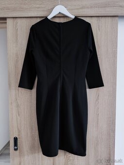 bledoružové šaty, čierne šaty, biele šaty, biela košeľa - 4