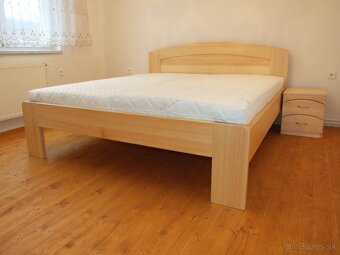 Nová postel z borovice, nosnost 600 kg, Odvezu a smontuji - 4