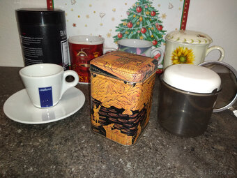 šálky na čaj so sitkom na espreso dóza na čaj - 4