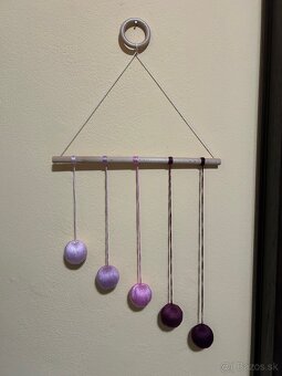 Montessori Gobbi Mobile – ručne vyrobený záves pre bábätká - 4