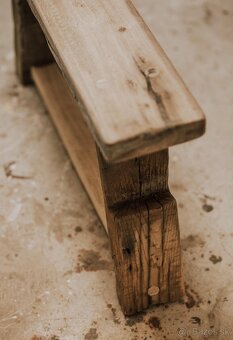 Starožitný lavička - 4