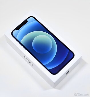 iPhone 12 Mini Blue BATERIE 100% TOP - 4