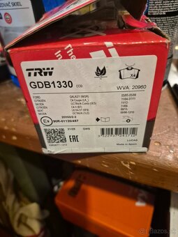 Zadné komplet brzdy Octavia 3 2017- - 4