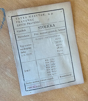 Stoličky Tatra nabytok Pravenec - 4