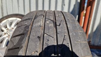 ALU disky, predám letnú sadu vw sharan 215/55 R16 xl - 4