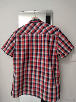 panska kockovana cervenociernobiela kosela - 4