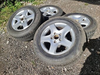 zimní r17 - Alu kola disky originál Volkswagen r17 - 4