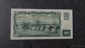 100 Kčs 1961 + SK kolok, stav N - 4