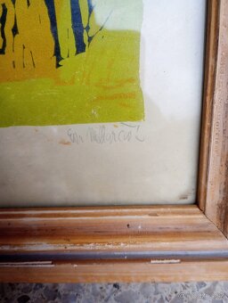 ORIGINÁL Linoryt Eva Melkovičová (1951-1999)Matka s dieťaťom - 4