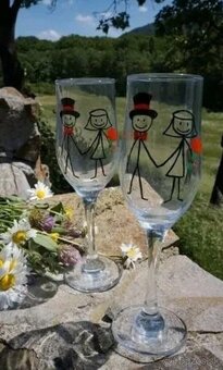Svadobné Poháre rôzne - 4