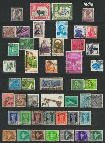 Poštové známky, filatelia: Ázia - 4