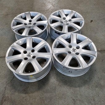 Hliníkové Peugeot disky 4x108 R16 6J ET27 - 4
