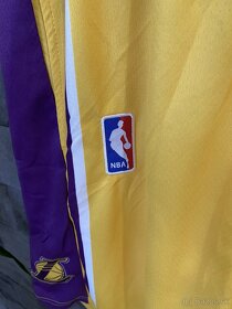 Nike Lakers žlté šortky - 4