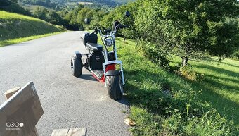 Predám elektrickú kolobežku Harley trojkolesový - 4