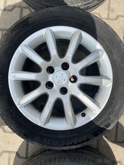 Alu disky 5x110 s letnými pneumatikami 205/55 r16 - 4