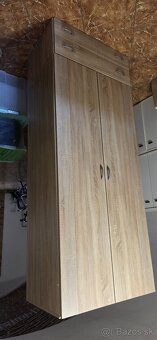 Skriňa vešiaková s 2 šuflíkmi - 4