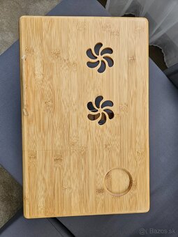 Bambusový stolík pod notebook - 4