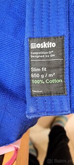 Kimono JUDO 160cm Slim fit len bunda. - 4