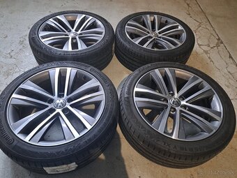 Predam Original elektrony Volkswagen 5X112 R18 a letne pneu - 4