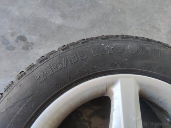 Disky + pneumatiky 215/55 R16 5x112 - 4