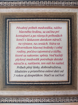 Plyšový medvedík od Katarína Lihositová - krásny stav - 4