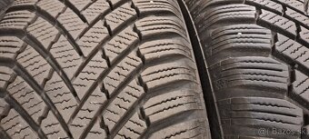 Predám 4ks jazdené zimné 205/60r16-92T Continental - 4