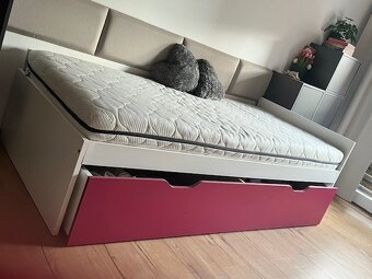 Posteľ 90x200cm s úložným priestorom - 4