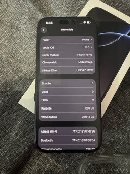 iPhone 16pro 256GB - 4