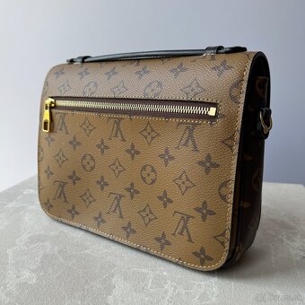 Originál LOUIS VUITTON Pochette Métis Reverse kabelka taška - 4