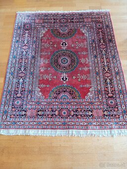 ⭐Exkluzívny 100% hodvábny Qom 164x129⭐ - 4