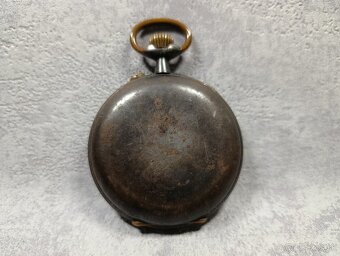 Obrovské 67mm, 200g kapesní hodinky REGULATEUR na díly - 4