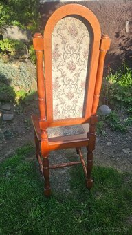 Retro drevené stoličky - 4