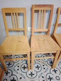 Staré, selské židle po renovaci - 4