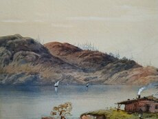 Starožitný obraz v ráme - Edwin Earp (1851-1945) - 4