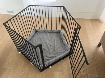 Detská ohrádka Babydan čierna s matracom - 4