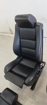 Bmw e34 M5 TOURING kozene predne + zadne sedacky - 4