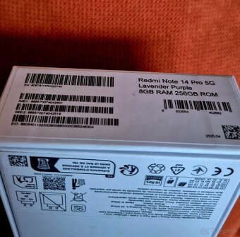 Xiaomi Redmi Note 14 Pro 5G .. 8GB/256GB - 4
