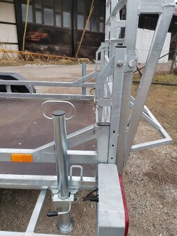 ✅Prívesný vozík na prepravu minibagra 1300kg ✅ - 4