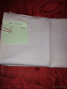 Utierky tkané - 4