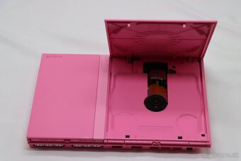 PS2 Slim Pink SCPH-77004 + originál ružový set - 4