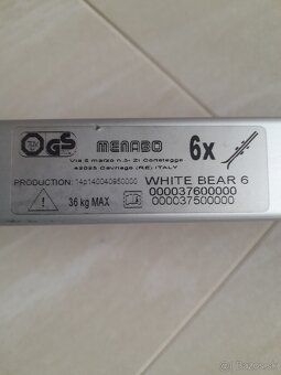 Predám nosič na Lyže-Menabo White Bear-6 - 4