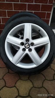 Originál Audi 5x100 R17 - 4