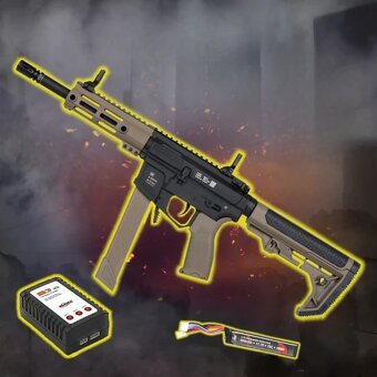SA AR9 Light Ops -procesorovka- Čierna/piesková - 4
