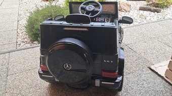 Elektrické autíčko Mercedes G, čierne - 4