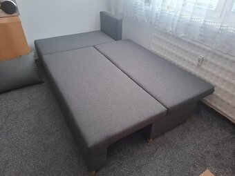 Rohový kompaktný gauč - 4