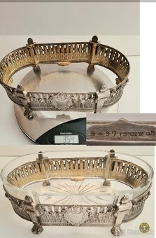 striebro - strieborna jardinière - 4