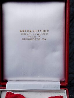 Vyzn, Zlatá medaila za zásluhy I.trieda- Rakúskej Republiky - 4