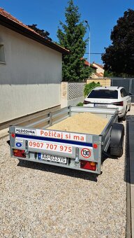 Prívesný vozík, PRENÁJOM - 4