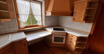 Kuchyňská linka smrk masiv se spotřebiči,5666 - 4